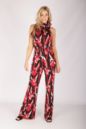 Mode Broeken Jumpsuits Only Jumpsuit abstract patroon casual uitstraling 